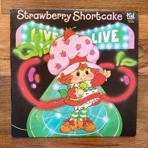 Strawberry Shortcake Live Album - 33 Record